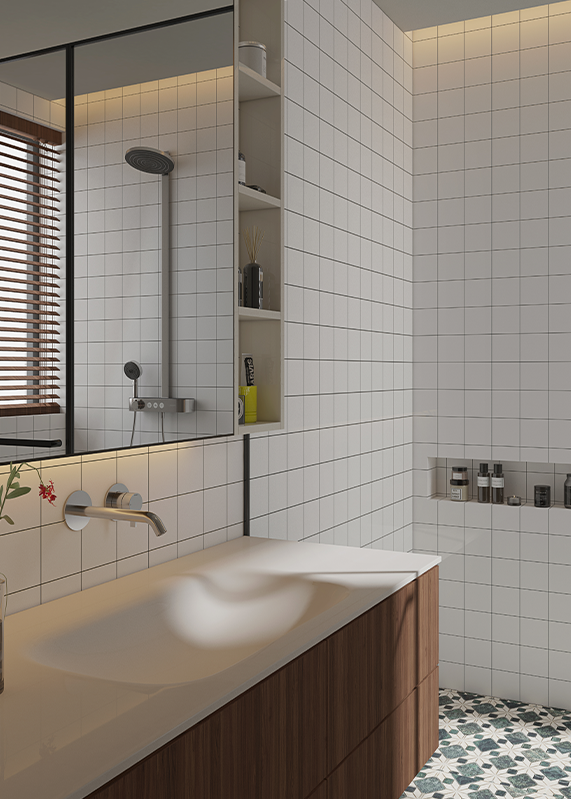 Brza instalacija, protupožarna klasa A Minecore Easytile zidna ploča od kalcij silikata
